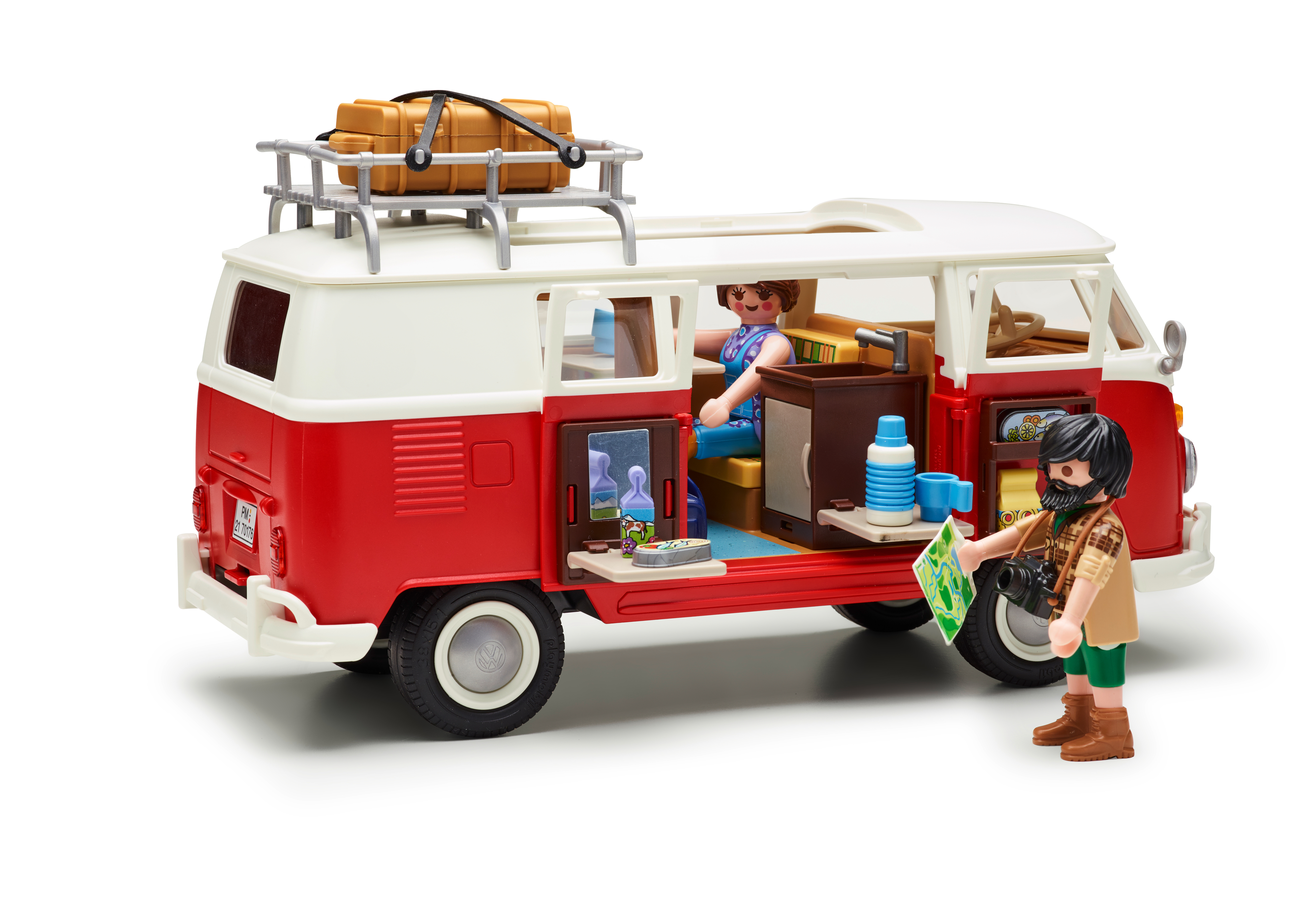 Volkswagen T1 "Bulli" Camper Playmobil Spielzeug