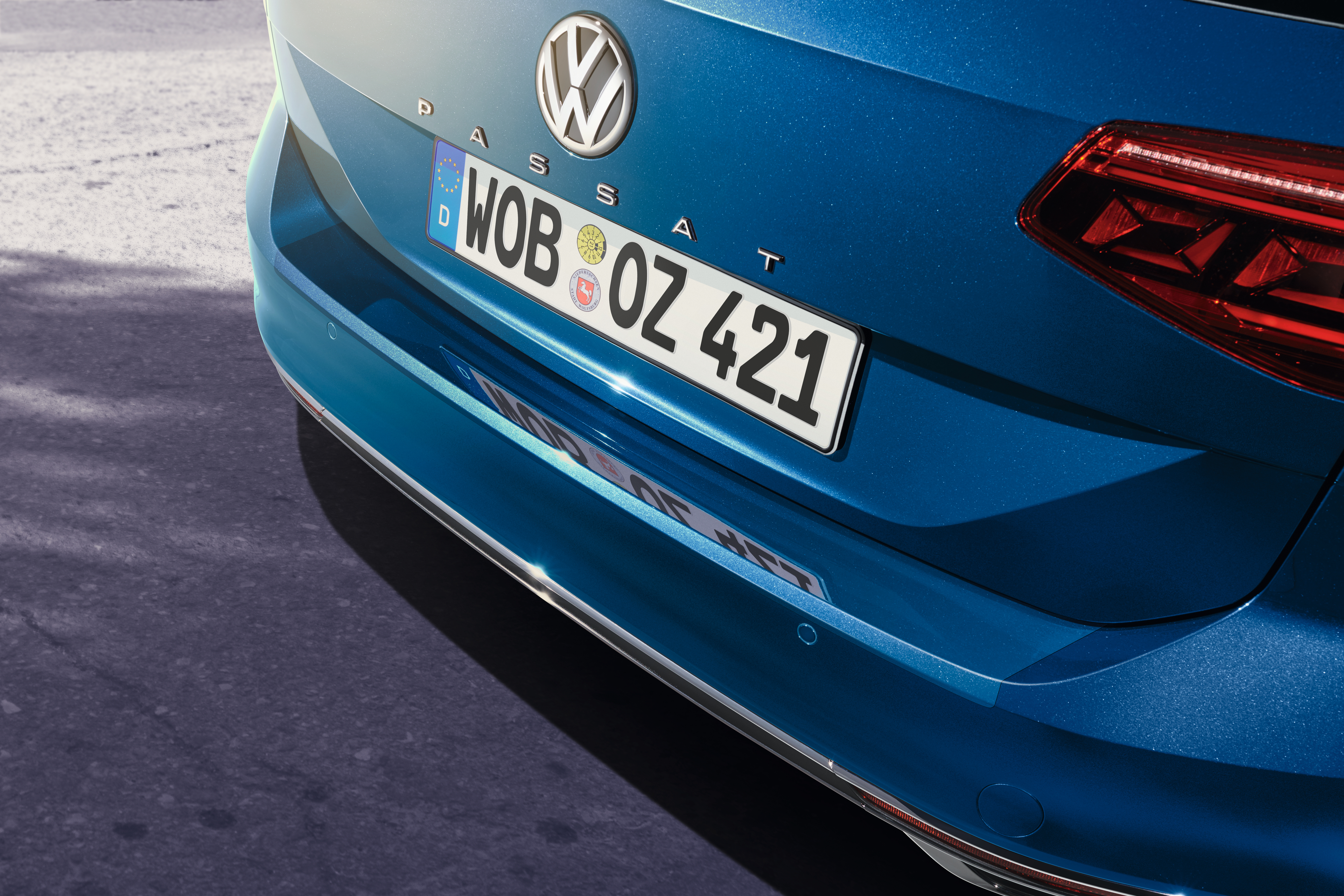 Volkswagen Ladekantenschutz transparent - VW Passat