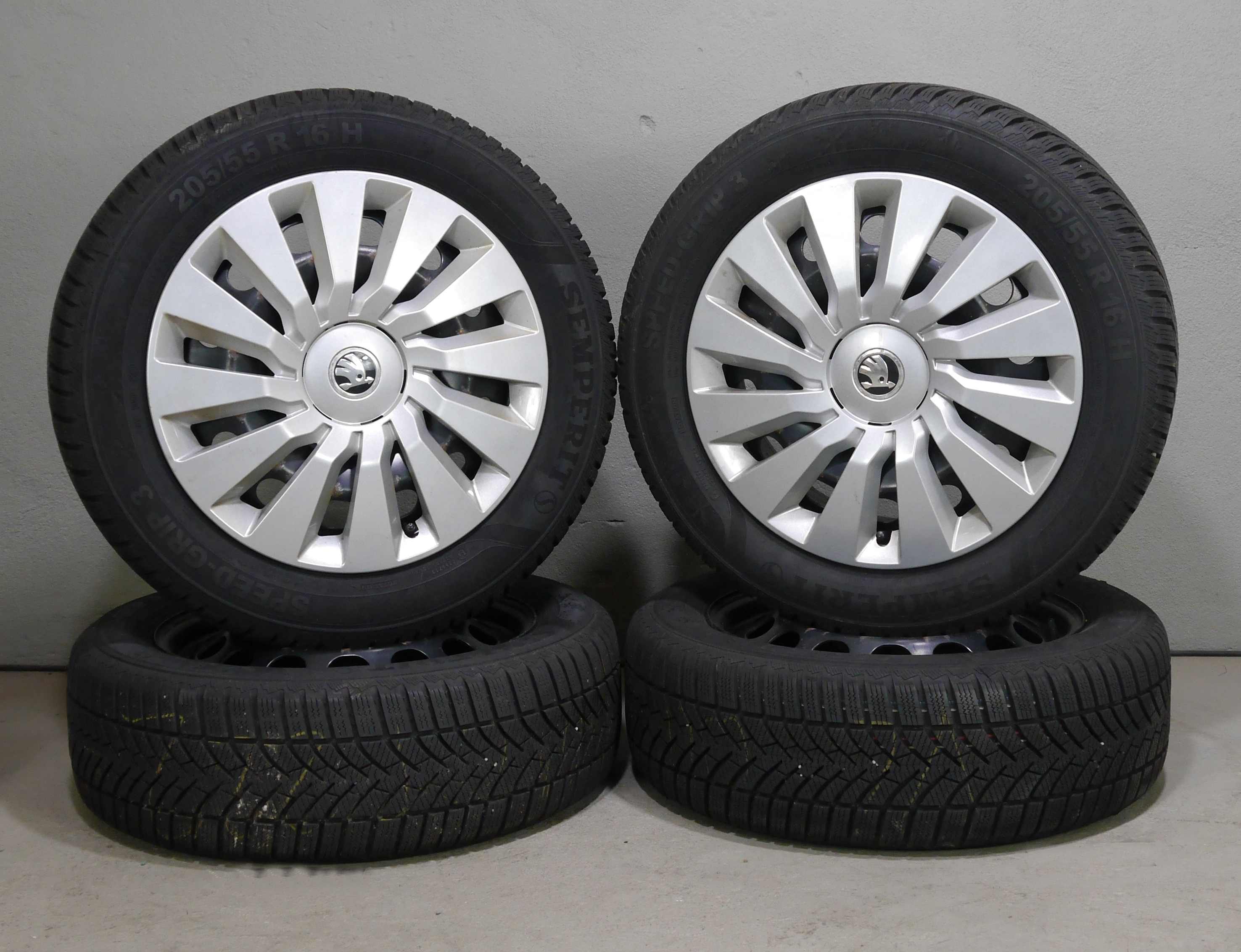 ŠKODA Octavia Stahlradsatz – Winter 205/55 R16 91H – 5Q0601027BG