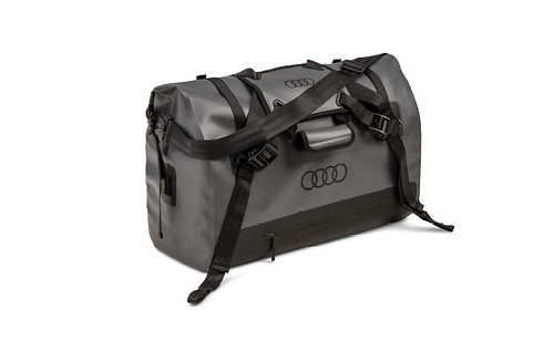 Audi Outdoor-Reisetasche Koffer Schwarz/Grau